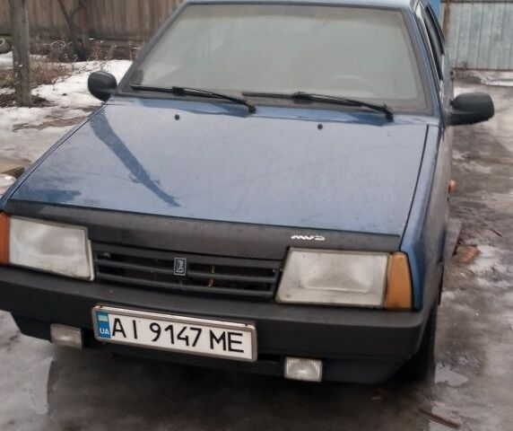 Синий ВАЗ 21099, объемом двигателя 1.6 л и пробегом 2 тыс. км за 1500 $, фото 1 на Automoto.ua