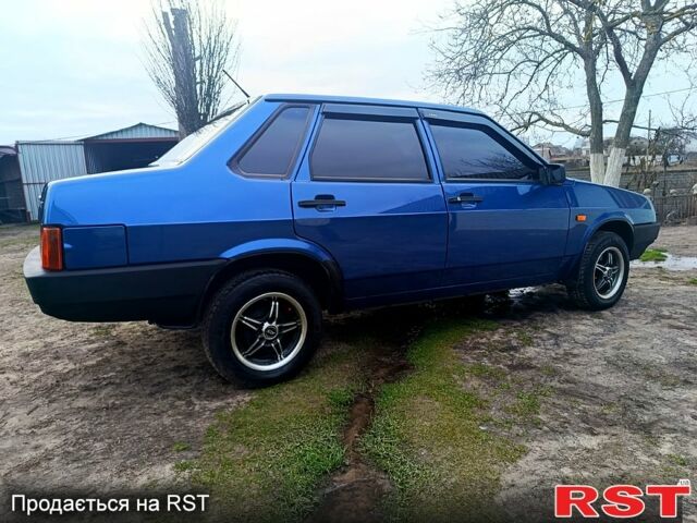 Синій ВАЗ 21099, об'ємом двигуна 1.6 л та пробігом 94 тис. км за 2850 $, фото 1 на Automoto.ua