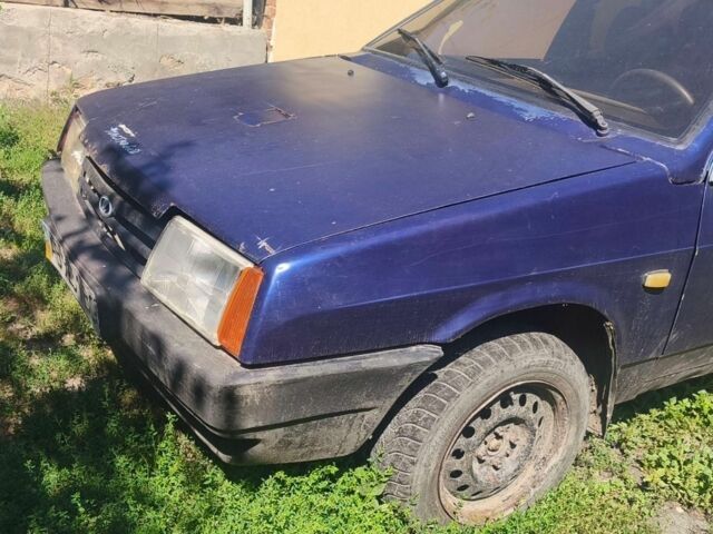 Синій ВАЗ 21099, об'ємом двигуна 1.5 л та пробігом 250 тис. км за 650 $, фото 1 на Automoto.ua