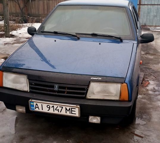 Синій ВАЗ 21099, об'ємом двигуна 1.6 л та пробігом 26000 тис. км за 1500 $, фото 1 на Automoto.ua