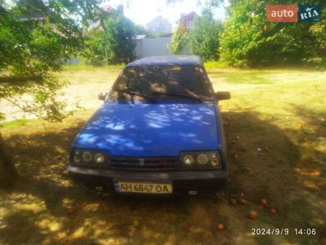 Синій ВАЗ 21099, об'ємом двигуна 1.5 л та пробігом 80 тис. км за 1199 $, фото 1 на Automoto.ua
