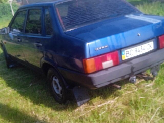 Синій ВАЗ 21099, об'ємом двигуна 1.5 л та пробігом 260 тис. км за 1000 $, фото 1 на Automoto.ua