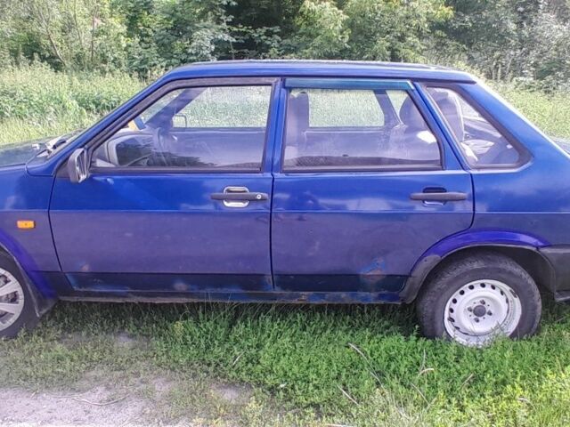 Синій ВАЗ 21099, об'ємом двигуна 0 л та пробігом 218 тис. км за 1082 $, фото 1 на Automoto.ua