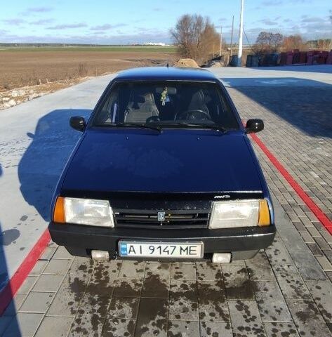 Синий ВАЗ 21099, объемом двигателя 1.6 л и пробегом 260 тыс. км за 1200 $, фото 1 на Automoto.ua