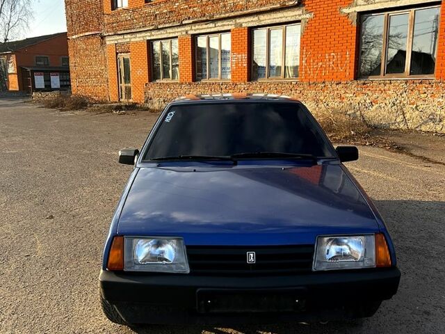 Синий ВАЗ 21099, объемом двигателя 1.6 л и пробегом 265 тыс. км за 1806 $, фото 1 на Automoto.ua