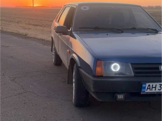 Синий ВАЗ 21099, объемом двигателя 1.6 л и пробегом 175 тыс. км за 5000 $, фото 1 на Automoto.ua