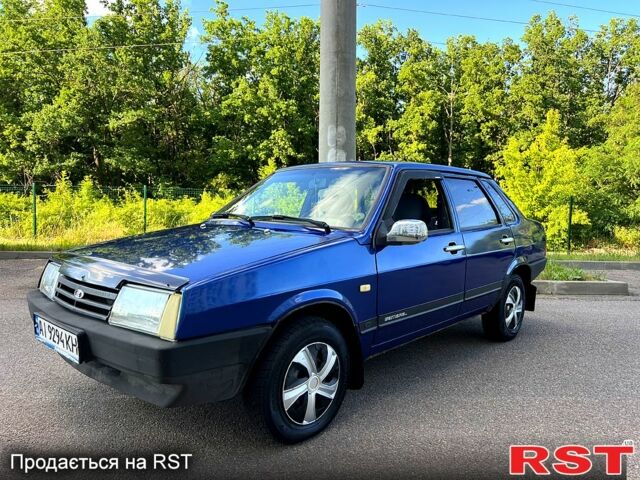 Синий ВАЗ 21099, объемом двигателя 1.6 л и пробегом 237 тыс. км за 1500 $, фото 1 на Automoto.ua