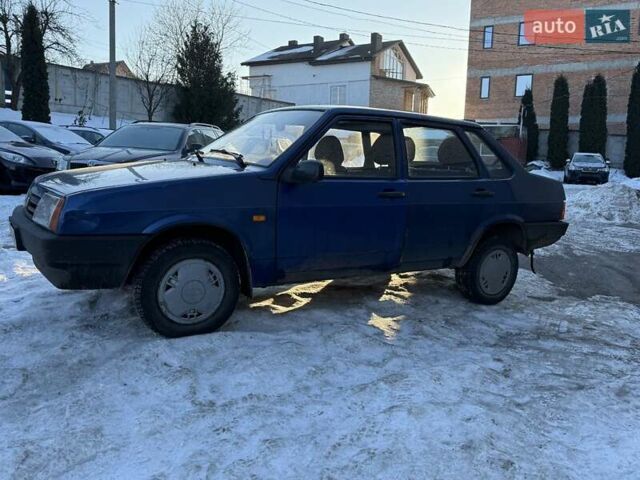 Синий ВАЗ 21099, объемом двигателя 1.6 л и пробегом 277 тыс. км за 1600 $, фото 1 на Automoto.ua