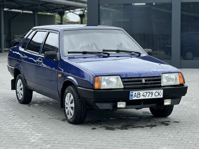 Синий ВАЗ 21099, объемом двигателя 1.6 л и пробегом 111 тыс. км за 1450 $, фото 1 на Automoto.ua