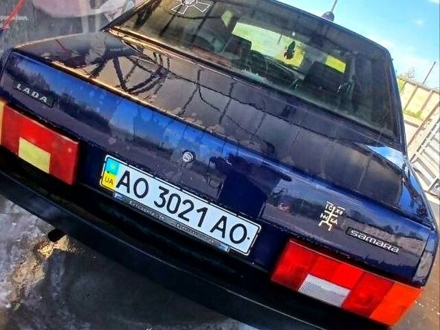 Синий ВАЗ 21099, объемом двигателя 1.5 л и пробегом 200 тыс. км за 780 $, фото 1 на Automoto.ua