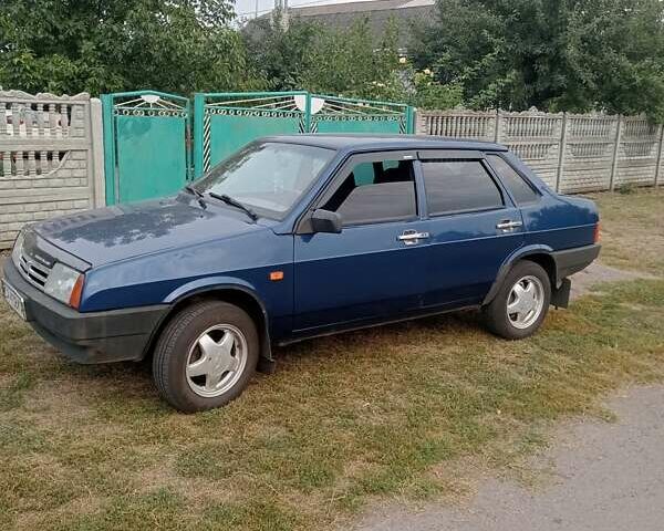 Синій ВАЗ 21099, об'ємом двигуна 1.6 л та пробігом 130 тис. км за 2800 $, фото 1 на Automoto.ua