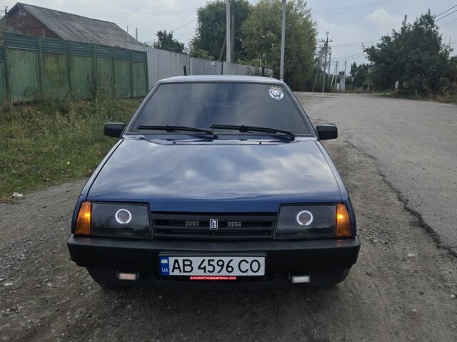 Синий ВАЗ 21099, объемом двигателя 1.5 л и пробегом 777 тыс. км за 3122 $, фото 1 на Automoto.ua