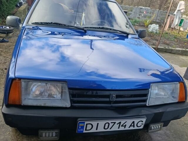 Синий ВАЗ 21099, объемом двигателя 1.6 л и пробегом 1 тыс. км за 1570 $, фото 1 на Automoto.ua