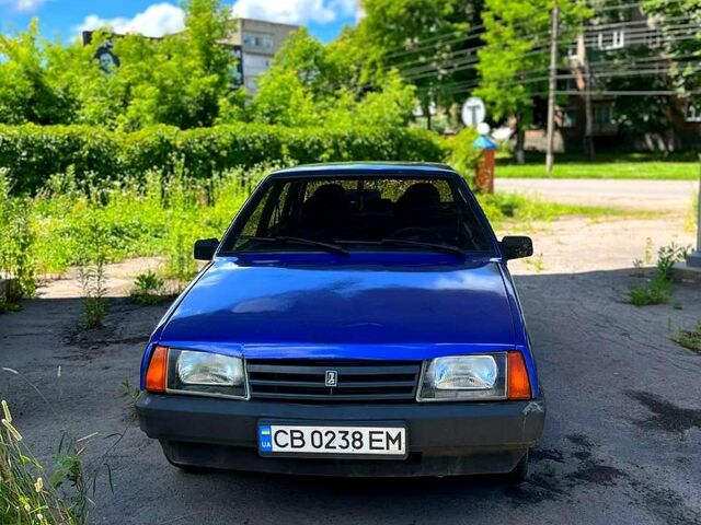 Синій ВАЗ 21099, об'ємом двигуна 1.6 л та пробігом 250 тис. км за 1330 $, фото 1 на Automoto.ua