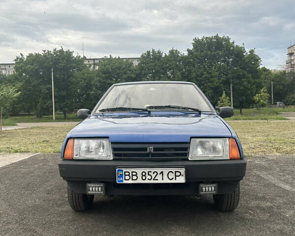 Синий ВАЗ 21099, объемом двигателя 1.6 л и пробегом 160 тыс. км за 1803 $, фото 1 на Automoto.ua