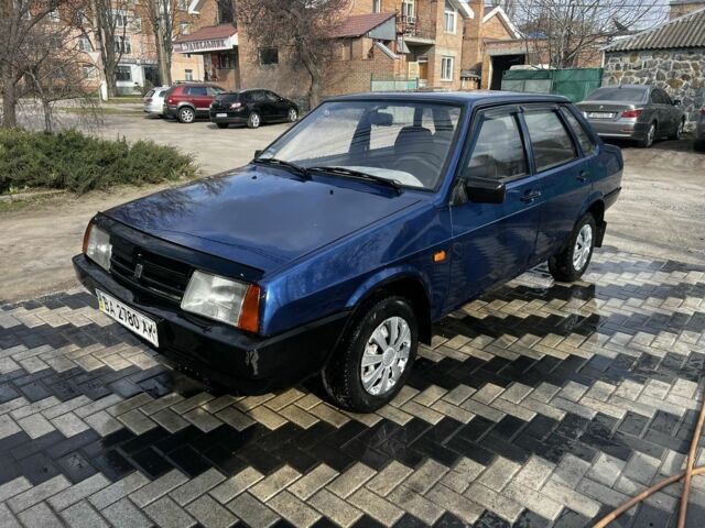 Синій ВАЗ 21099, об'ємом двигуна 1.6 л та пробігом 201 тис. км за 655 $, фото 1 на Automoto.ua