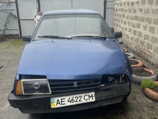 Синій ВАЗ 21099, об'ємом двигуна 1.6 л та пробігом 210 тис. км за 500 $, фото 1 на Automoto.ua