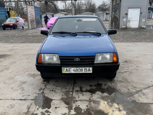 Синий ВАЗ 21099, объемом двигателя 1.6 л и пробегом 3 тыс. км за 1300 $, фото 1 на Automoto.ua