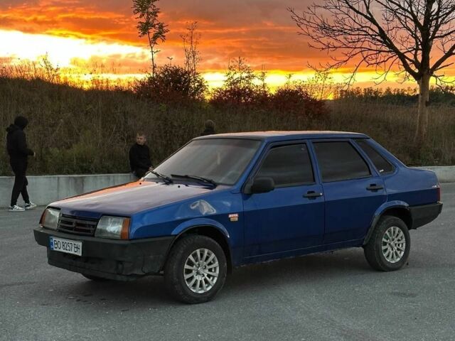 Синий ВАЗ 21099, объемом двигателя 1.6 л и пробегом 2 тыс. км за 1255 $, фото 1 на Automoto.ua