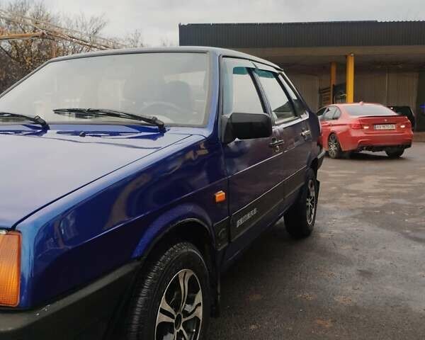 Синий ВАЗ 21099, объемом двигателя 1.6 л и пробегом 159 тыс. км за 2200 $, фото 1 на Automoto.ua