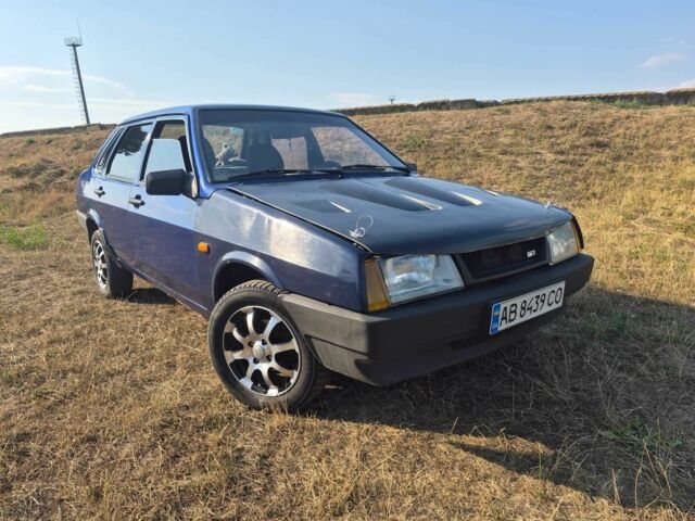 Синій ВАЗ 21099, об'ємом двигуна 1.6 л та пробігом 194 тис. км за 1119 $, фото 1 на Automoto.ua