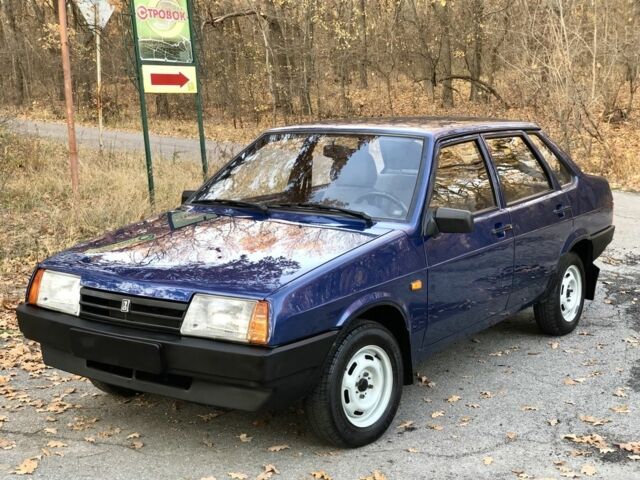 Синій ВАЗ 21099, об'ємом двигуна 1.6 л та пробігом 51 тис. км за 3150 $, фото 1 на Automoto.ua