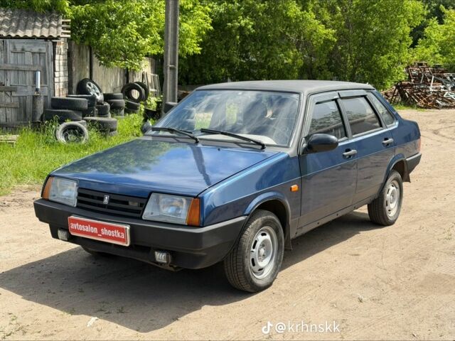 Синий ВАЗ 21099, объемом двигателя 0 л и пробегом 245 тыс. км за 1900 $, фото 1 на Automoto.ua