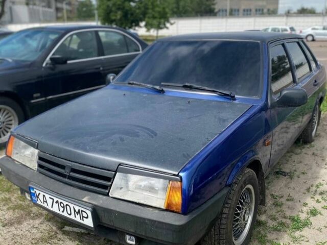 Синій ВАЗ 21099, об'ємом двигуна 1.6 л та пробігом 2 тис. км за 2000 $, фото 1 на Automoto.ua