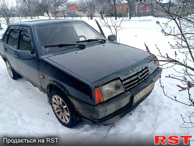 Синій ВАЗ 21099, об'ємом двигуна 1.6 л та пробігом 23000 тис. км за 1600 $, фото 1 на Automoto.ua