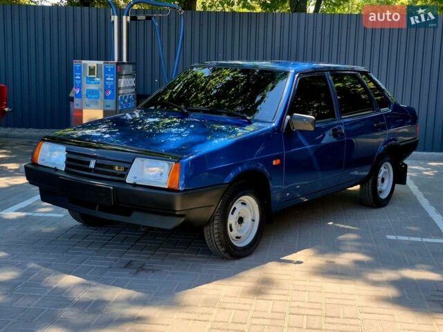 Синий ВАЗ 21099, объемом двигателя 1.5 л и пробегом 93 тыс. км за 2850 $, фото 1 на Automoto.ua
