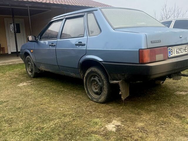 Синій ВАЗ 21099, об'ємом двигуна 1.6 л та пробігом 26000 тис. км за 2000 $, фото 1 на Automoto.ua