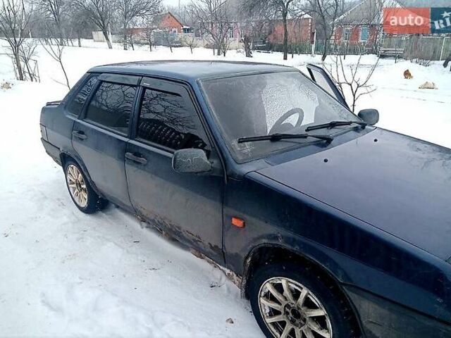 Синій ВАЗ 21099, об'ємом двигуна 1.6 л та пробігом 23 тис. км за 1600 $, фото 1 на Automoto.ua
