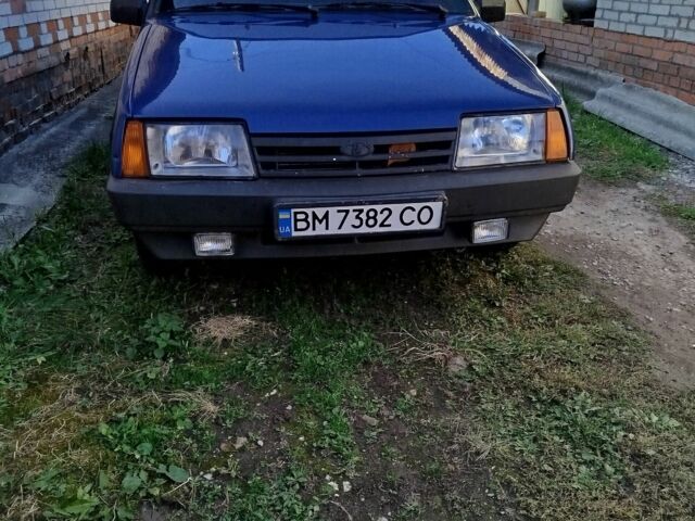 Синій ВАЗ 21099, об'ємом двигуна 1.6 л та пробігом 153 тис. км за 1942 $, фото 1 на Automoto.ua