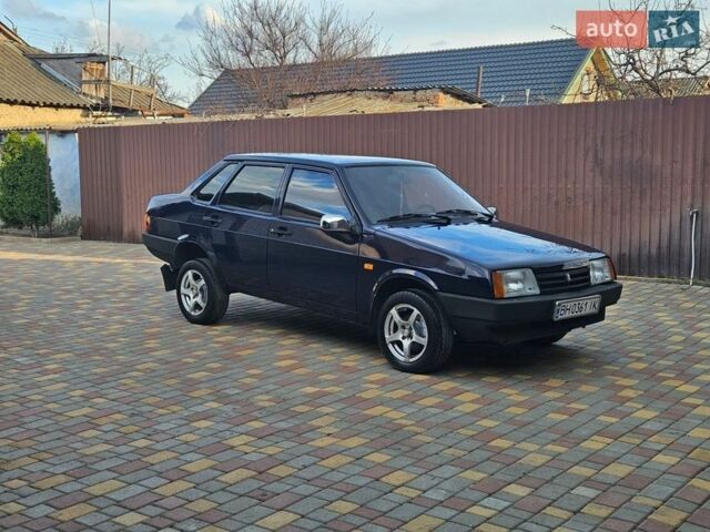 Синий ВАЗ 21099, объемом двигателя 1.6 л и пробегом 130 тыс. км за 2500 $, фото 1 на Automoto.ua