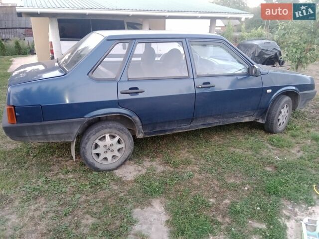 Синій ВАЗ 21099, об'ємом двигуна 1.6 л та пробігом 303 тис. км за 1600 $, фото 1 на Automoto.ua
