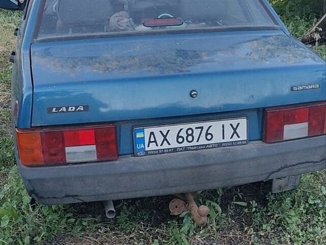 Синий ВАЗ 21099, объемом двигателя 1.6 л и пробегом 92 тыс. км за 2300 $, фото 1 на Automoto.ua