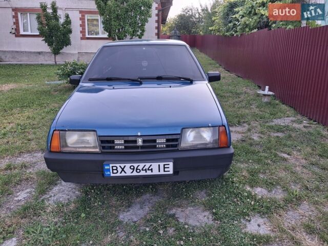 Синий ВАЗ 21099, объемом двигателя 1.6 л и пробегом 214 тыс. км за 2050 $, фото 1 на Automoto.ua
