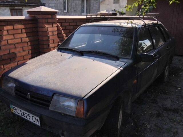 Синий ВАЗ 21099, объемом двигателя 0 л и пробегом 200 тыс. км за 559 $, фото 1 на Automoto.ua