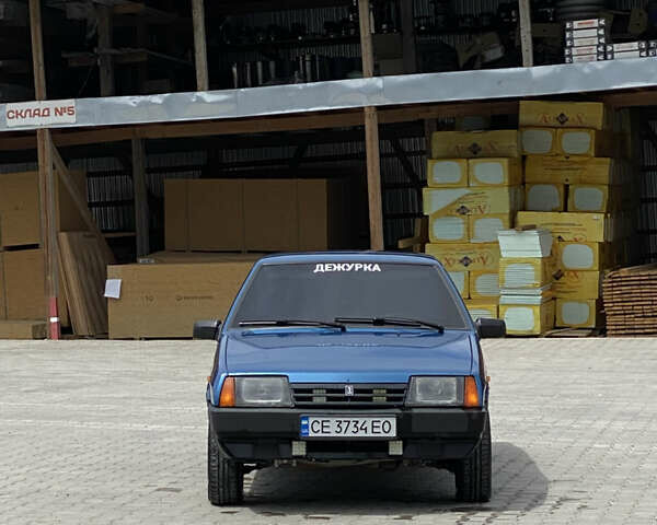 Синий ВАЗ 21099, объемом двигателя 1.6 л и пробегом 196 тыс. км за 2800 $, фото 1 на Automoto.ua