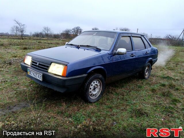 Синій ВАЗ 21099, об'ємом двигуна 1.6 л та пробігом 250 тис. км за 2350 $, фото 1 на Automoto.ua