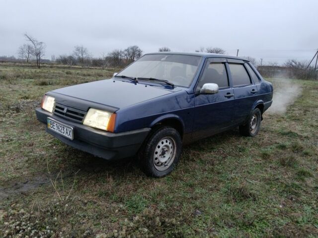 Синий ВАЗ 21099, объемом двигателя 0 л и пробегом 250 тыс. км за 2350 $, фото 1 на Automoto.ua