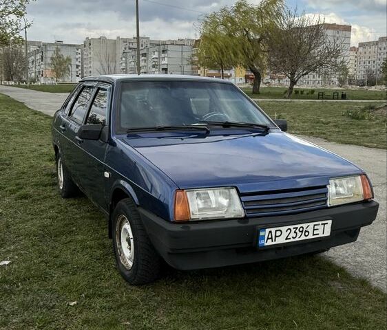 Синий ВАЗ 21099, объемом двигателя 0 л и пробегом 320 тыс. км за 800 $, фото 1 на Automoto.ua