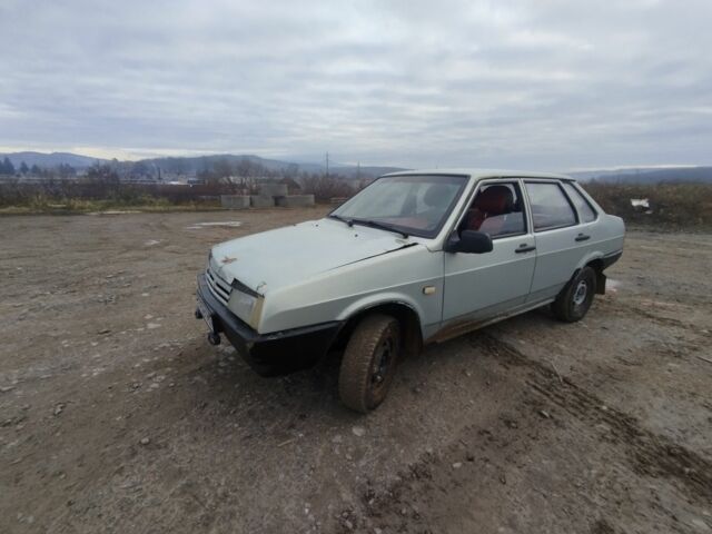 Синій ВАЗ 21099, об'ємом двигуна 1.5 л та пробігом 100 тис. км за 500 $, фото 1 на Automoto.ua