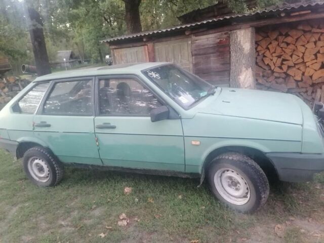 Зелений ВАЗ 21099, об'ємом двигуна 1.5 л та пробігом 140 тис. км за 700 $, фото 1 на Automoto.ua