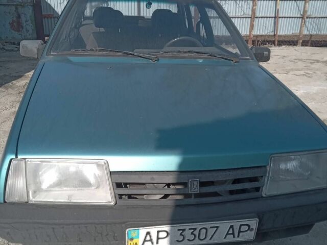 Зеленый ВАЗ 21099, объемом двигателя 1.5 л и пробегом 150 тыс. км за 1650 $, фото 1 на Automoto.ua