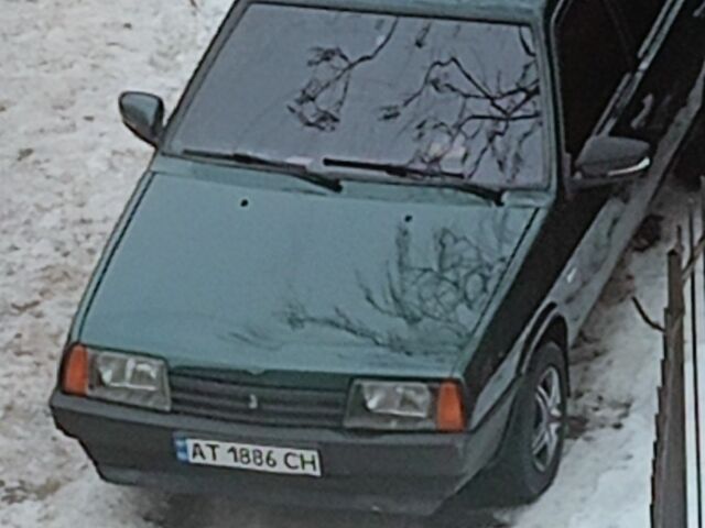 Зелений ВАЗ 21099, об'ємом двигуна 0 л та пробігом 195 тис. км за 1200 $, фото 1 на Automoto.ua