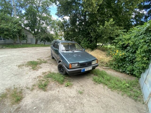 Зеленый ВАЗ 21099, объемом двигателя 1.5 л и пробегом 3 тыс. км за 895 $, фото 1 на Automoto.ua
