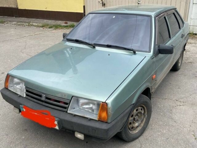 Зеленый ВАЗ 21099, объемом двигателя 0 л и пробегом 142 тыс. км за 914 $, фото 1 на Automoto.ua