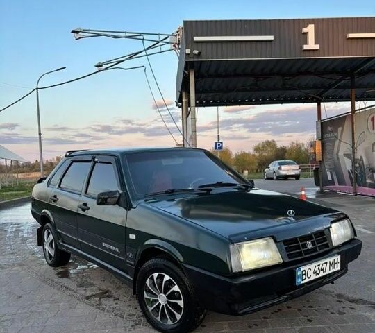 Зелений ВАЗ 21099, об'ємом двигуна 1.5 л та пробігом 284 тис. км за 950 $, фото 1 на Automoto.ua