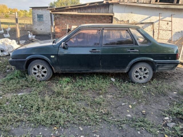 Зеленый ВАЗ 21099, объемом двигателя 0 л и пробегом 270 тыс. км за 1000 $, фото 1 на Automoto.ua
